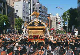 鳥越祭：写真